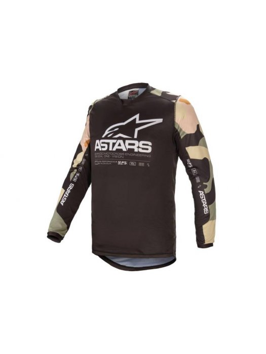 БЛУЗА ALPINESTARS RACER TACTICAL JERSEY DESERT CAMO WHITE